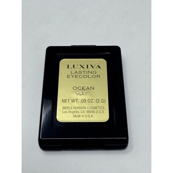 Merle Norman Luxiva Lasting Eyecolor Eyeshadow OCEAN 14636 0.09oz/2G NEW - Picture 4 of 6